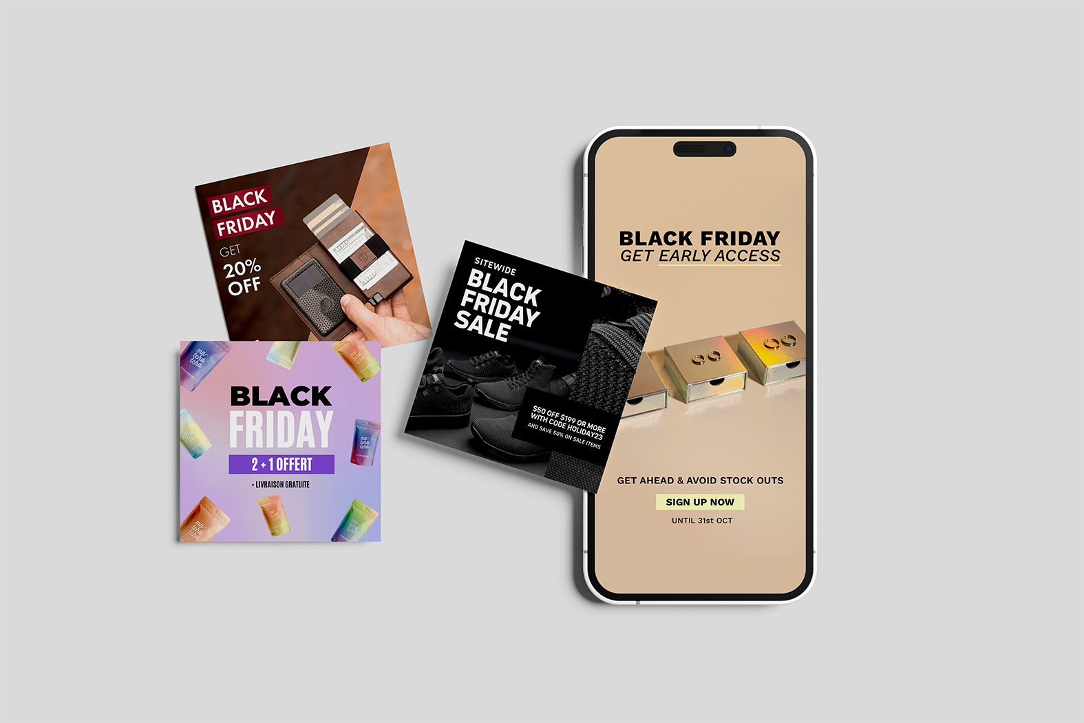 50 Winning BFCM Static Ad Templates